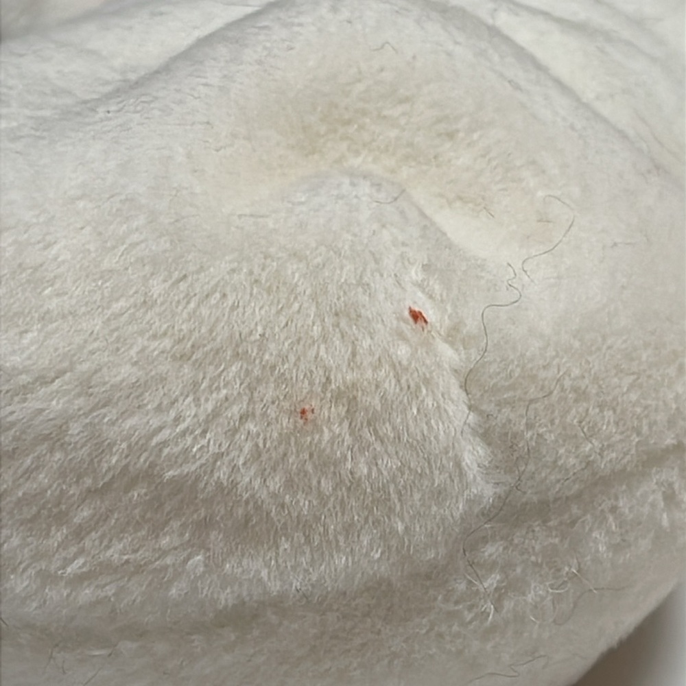 🐸 Ty Beanie Babies SPOOKY the White Ghost Plush - pellet filling - Picture 9 of 9